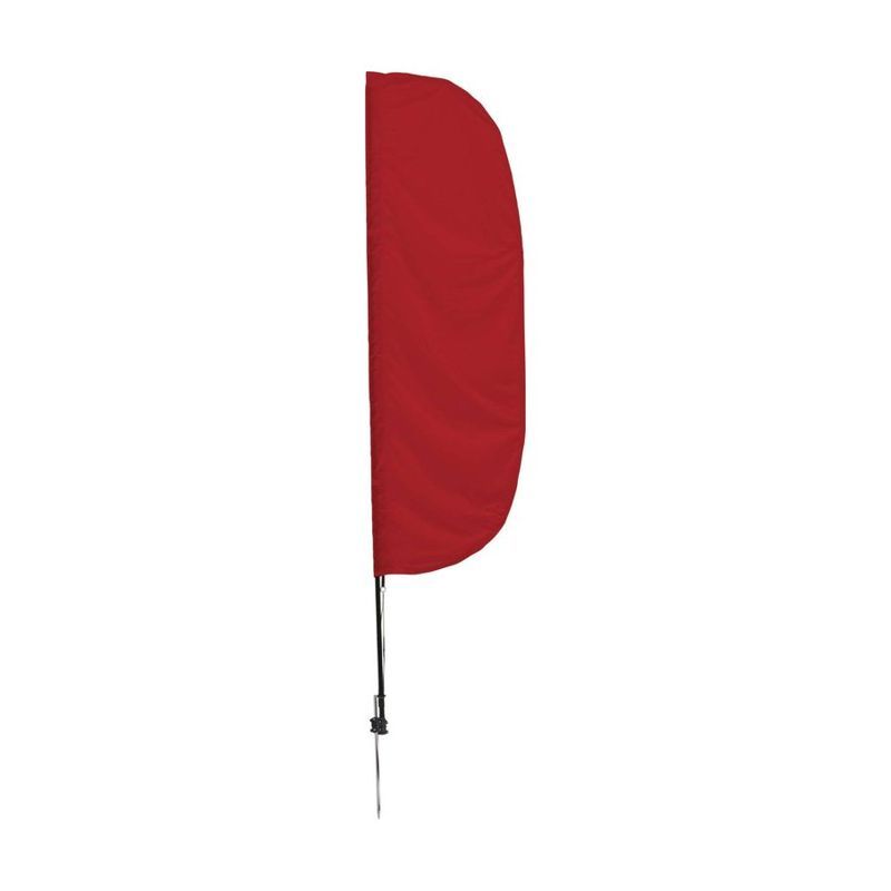 10' Solid-Color Stadium Flutter Flag Kit, Single-Sided