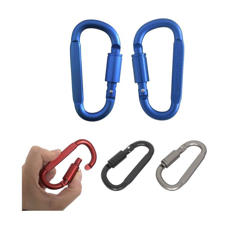 D-Ring Carabiner with Lock