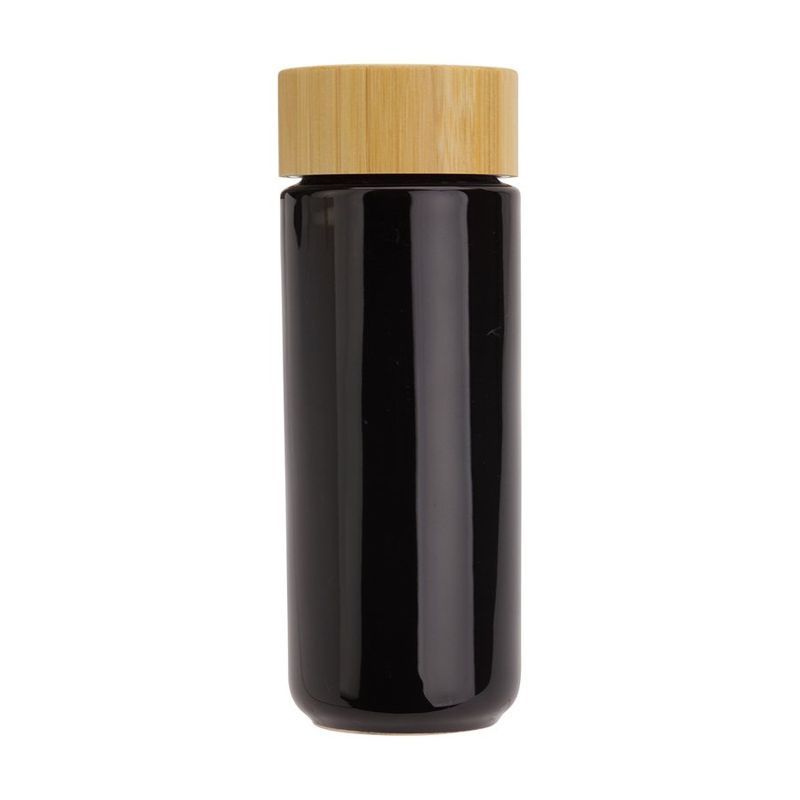 Milan 10 oz Ceramic Tumbler with Bamboo Lid