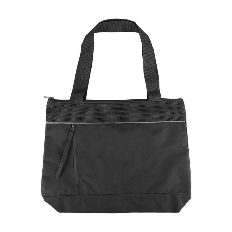 RPET Mesh Zippered Tote Bag