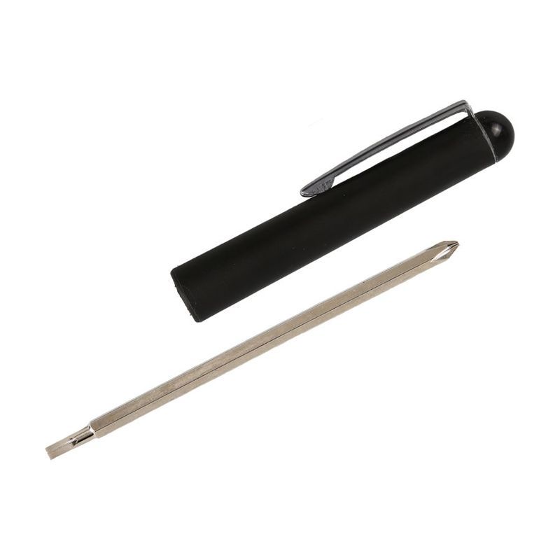 Pocket Screwdriver with Reversible Blade
