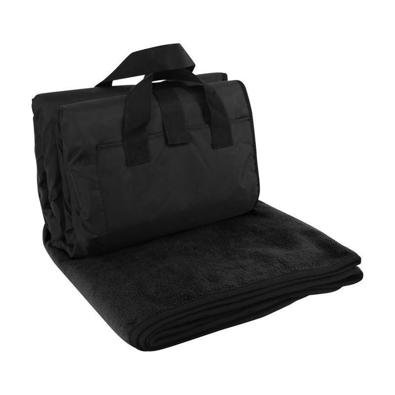 Fleece and Nylon Picnic Blanket