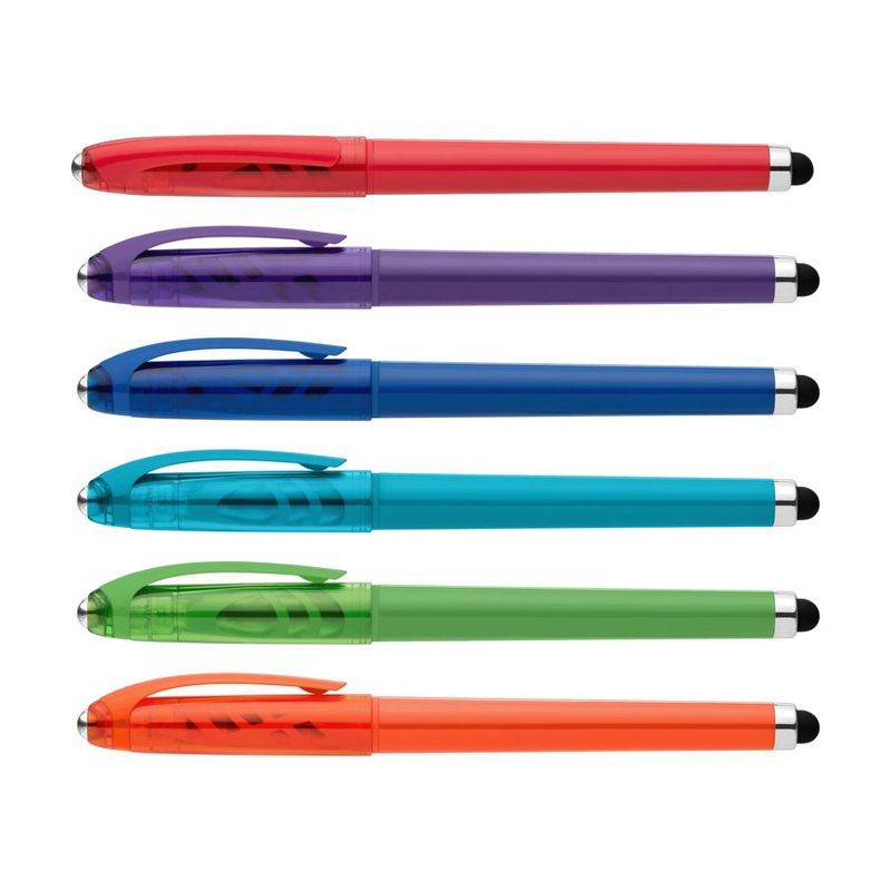 Prism Recycled Fidget Stylus Gel Pen
