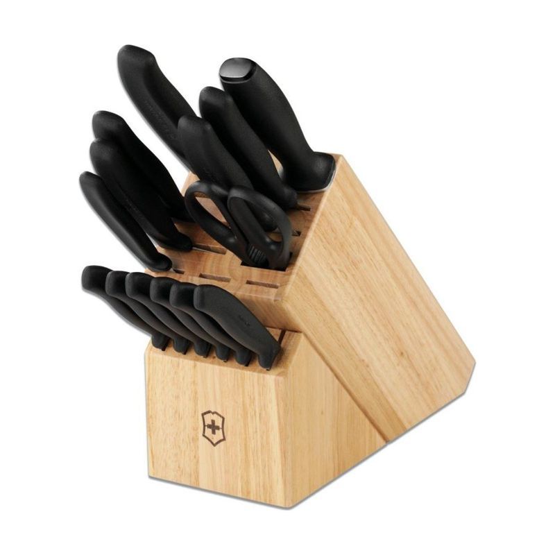 Victorinox 15-Piece Block Kitchen Knife Set