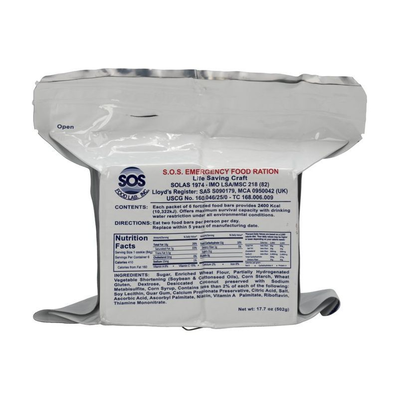 Emergency High Calorie Food Brick, 2400 Calorie