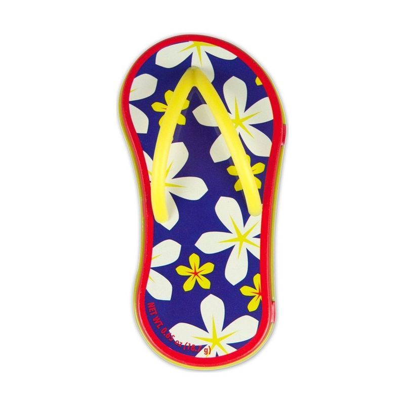 Floral Blue Flip Flop Mint Tin