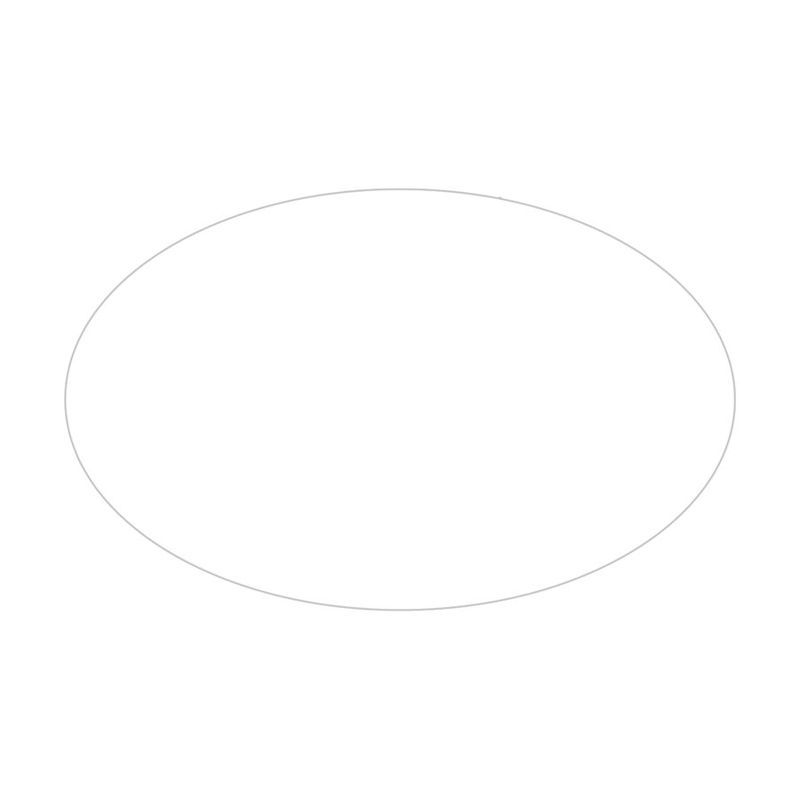 Oval Sticker