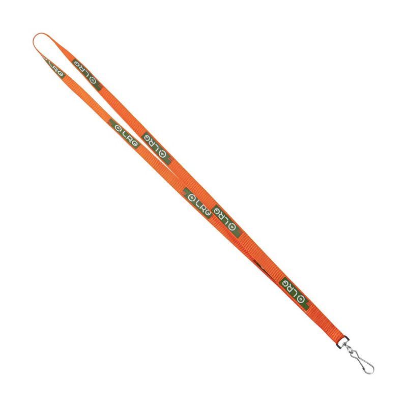 1/2" Recycled Screen Printed Lanyard
