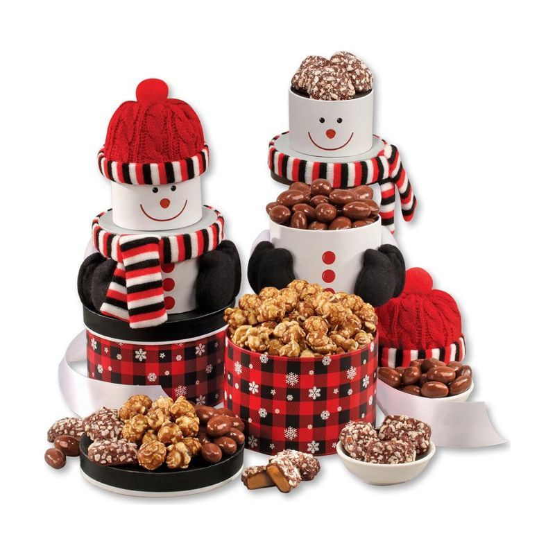 Sweet Snowman Tower