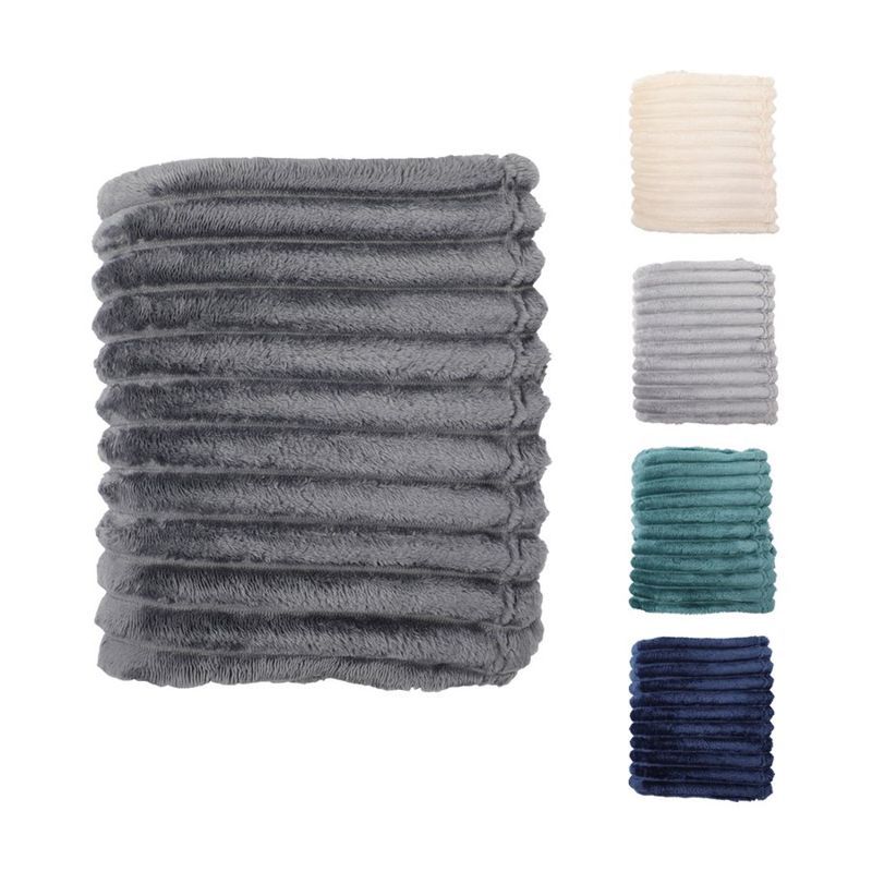 Parlor Soft Stripe Cuddle Blanket