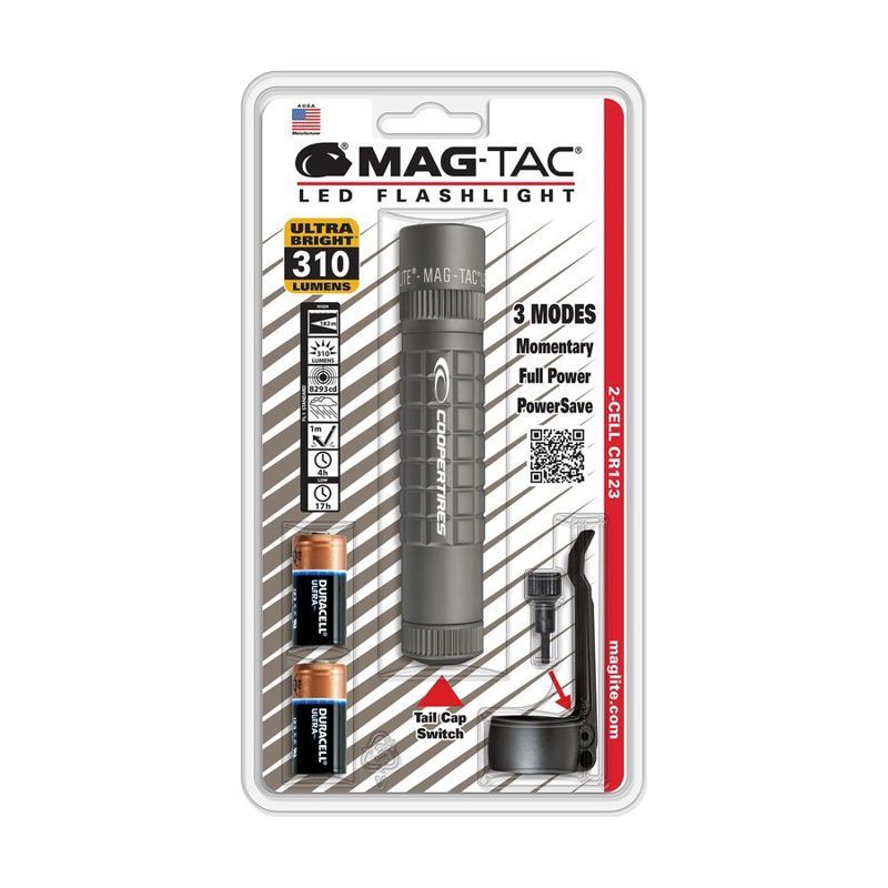 Maglite Mag-Tac LED Flashlight Plain Edge