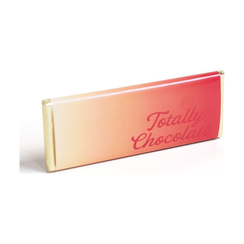 2 x 5 Inch Extra Thick Custom Chocolate Wrapper Bar