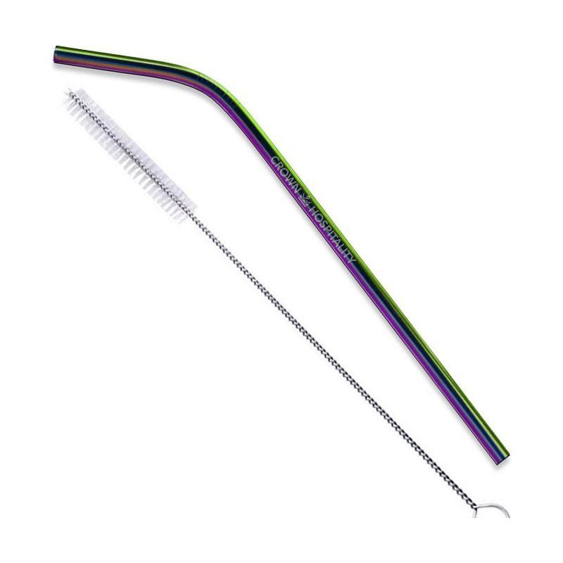 Bent Stainless Steel Straw