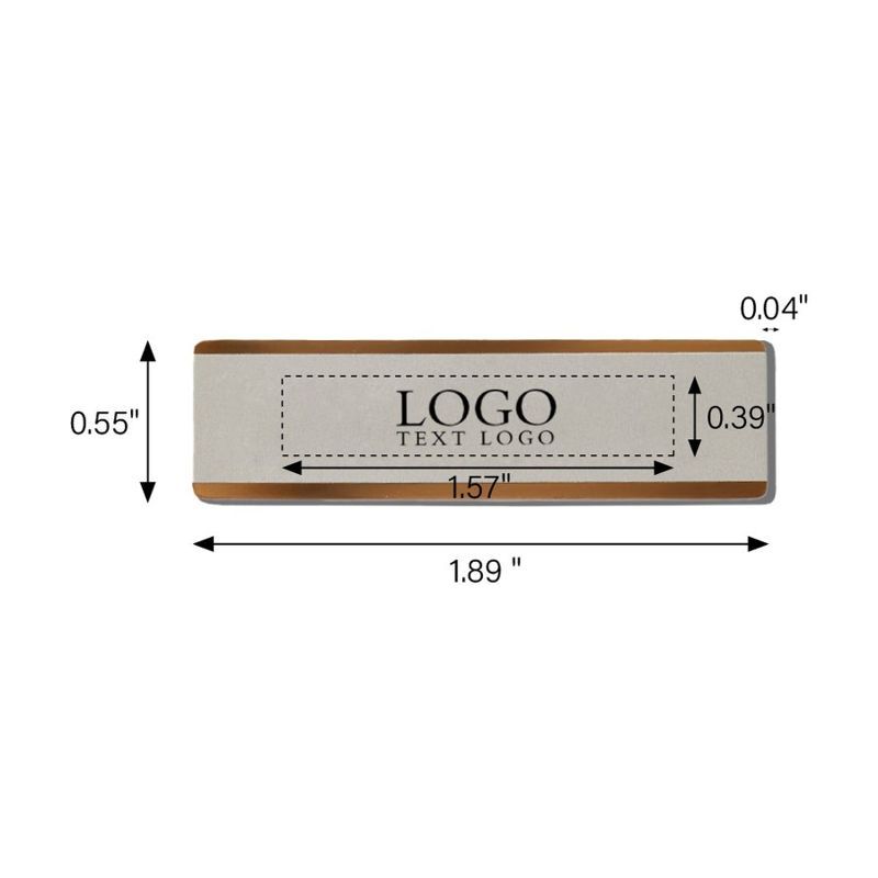 Full Color Stainless Steel Name Badge