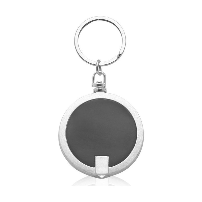 Round LED Keychain