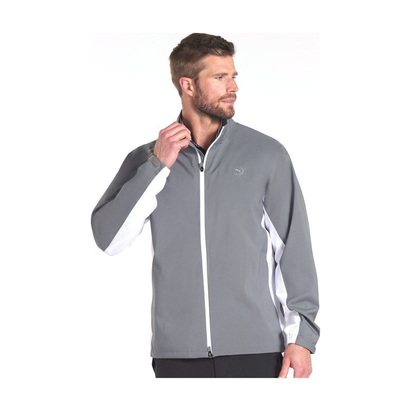 PUMA Men's DRYLBL Packable Rain Golf Jacket