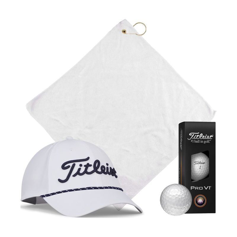 Titleist Breezer Hat Golf Kit with Pro V1 Golf Balls