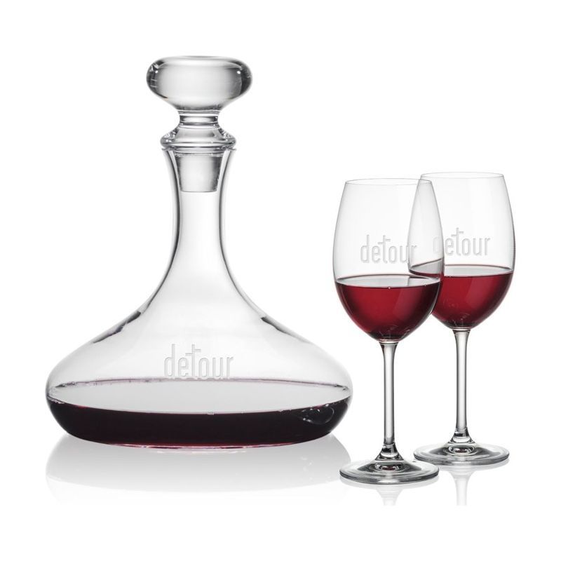 Stratford Decanter and Coleford Wine Glass Set