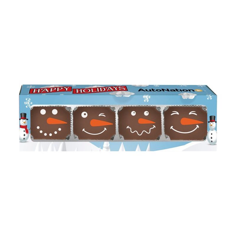 Holiday Snowman Chocolate Slider Box