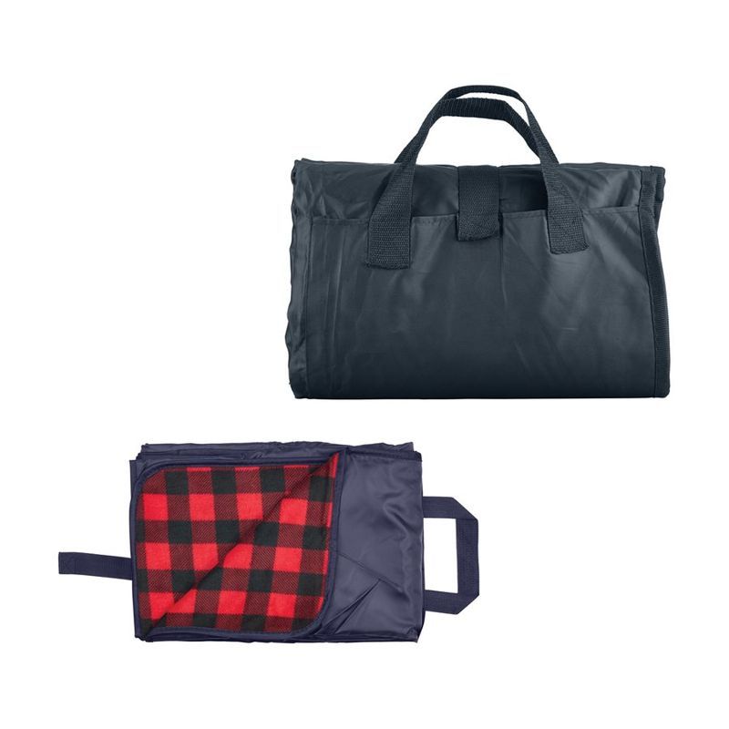 Fleece Picnic Blanket with Carry Handles
