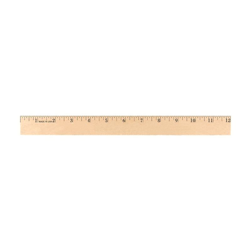 Dinosaur Color Rulers - Natural Wood