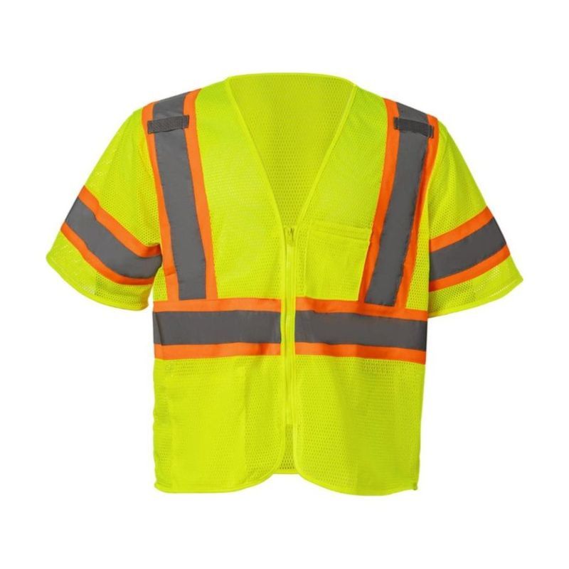 3.8 Oz Polyester Class 3 Two-Tone Safety Vest