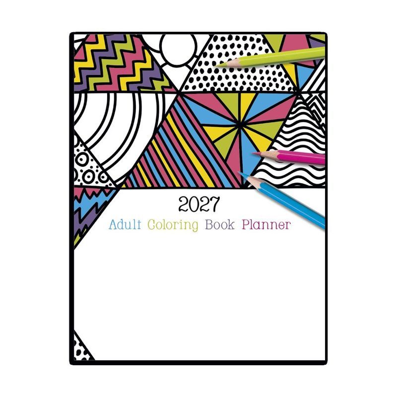 Adult Coloring Book Planner