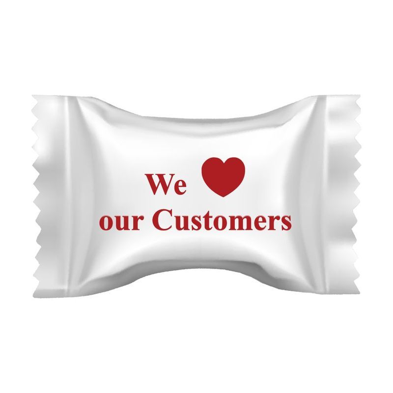 Pastel Buttermints in We Love Our Customers Wrapper