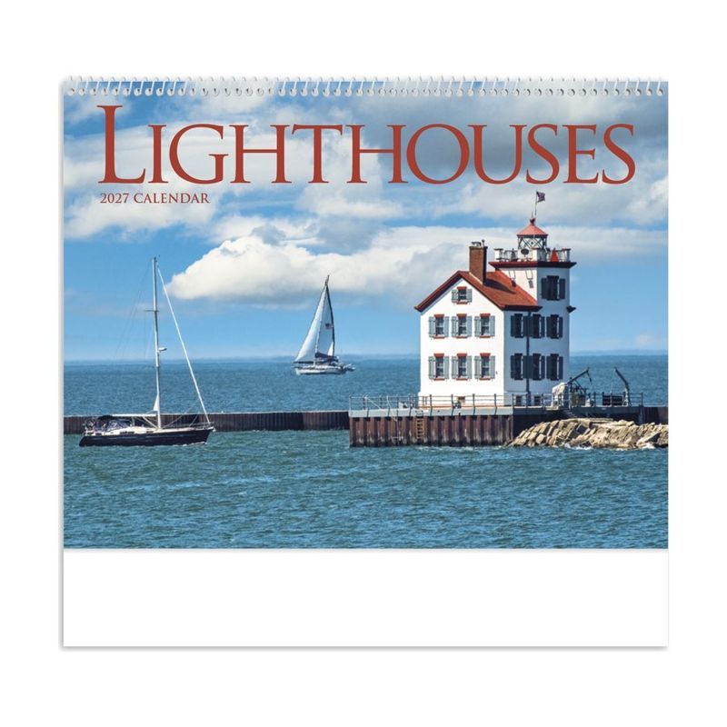 Lighthouses Wall Calendar