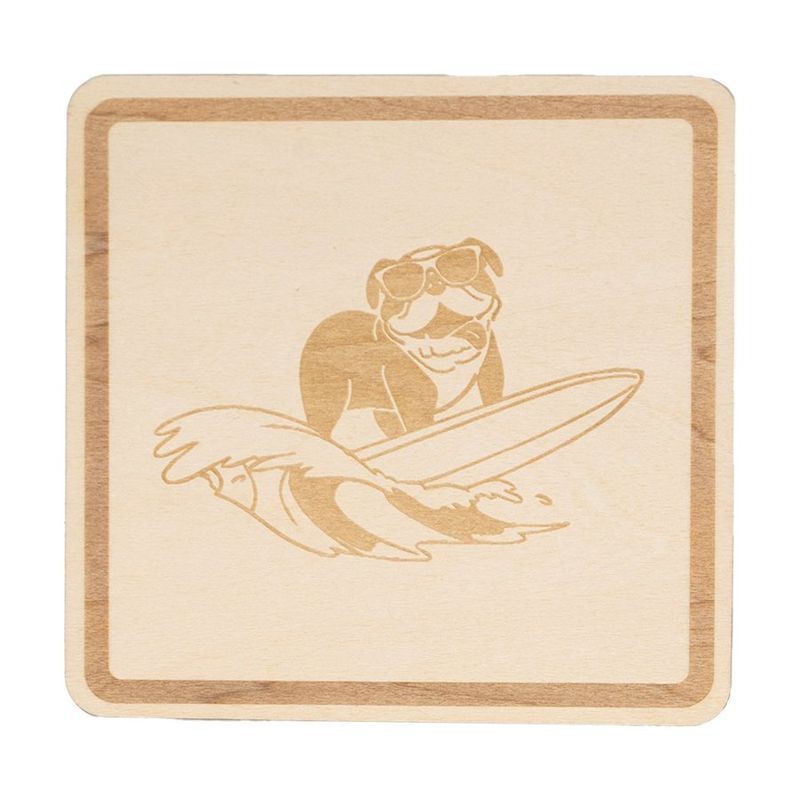 Square Wood Coasters