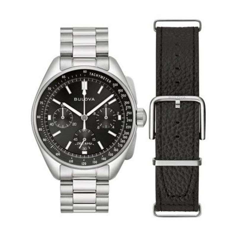 Bulova Lunar Pilot Chronograph Watch Set
