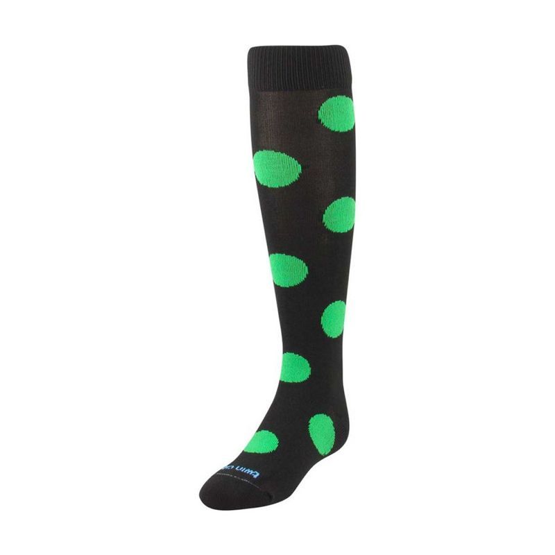 Polka Dot Over the Calf Socks