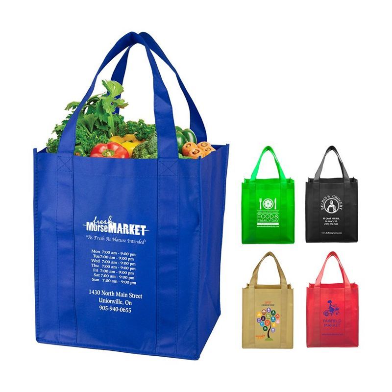 Super Mega Grocery Shopping Tote Bag 13 x 15 Inch