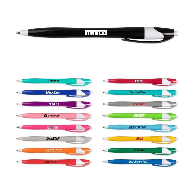 Colored Honesty Pen with White Accents