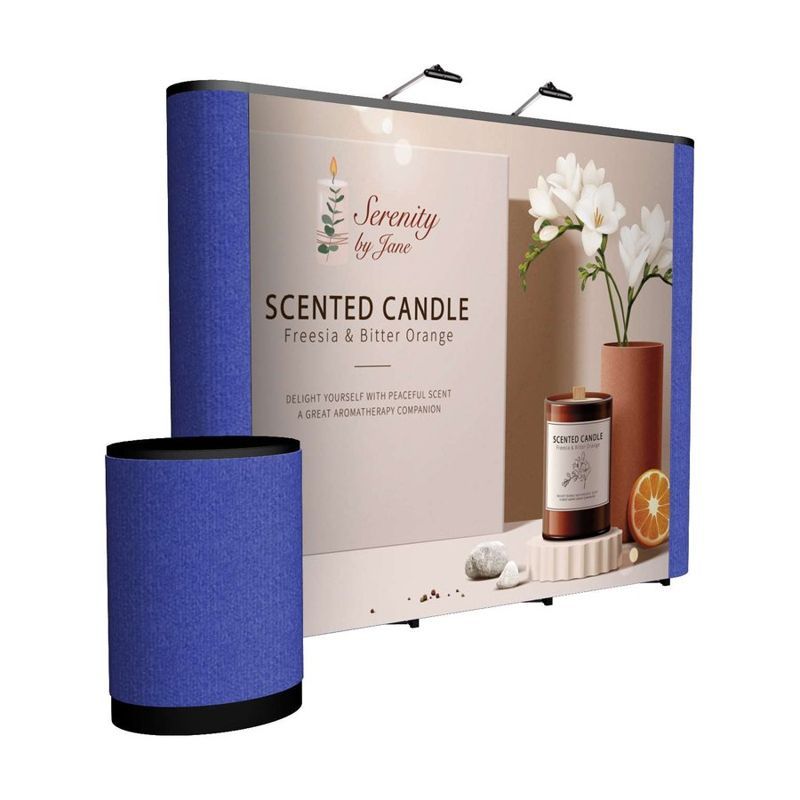 10 ft Straight ARISE Floor Display Kit