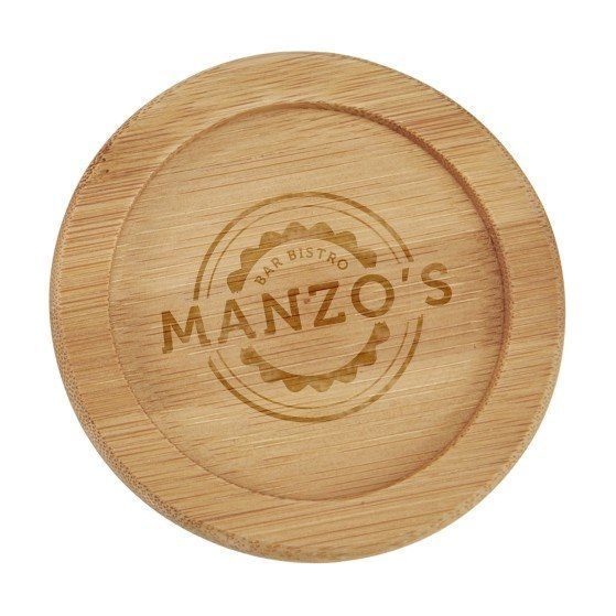 Round Bamboo Coaster