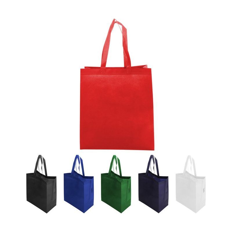 Recycled Polypropylene Heat-Sealed Tote, 14.5 in Handles