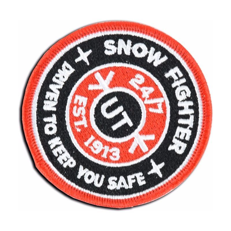 Custom Embroidered Patch, Iron-On Backing