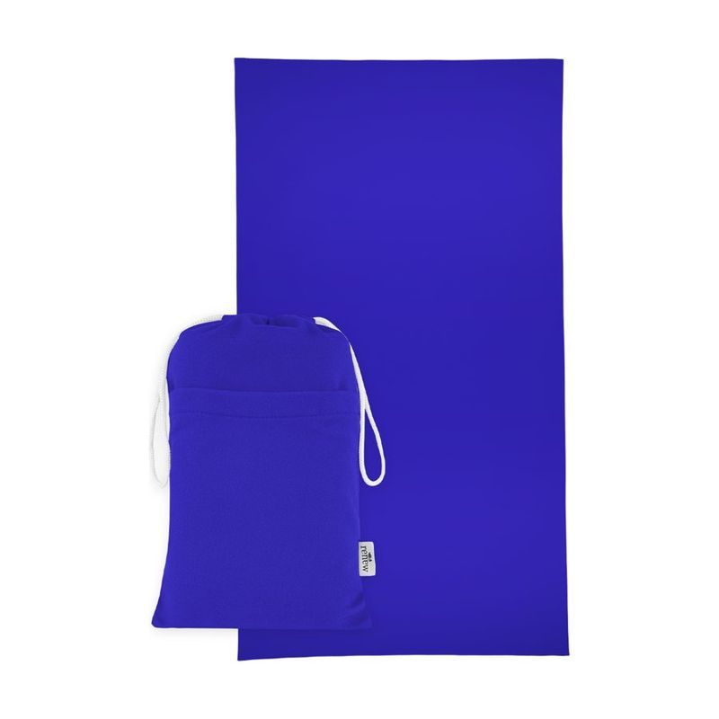 Sand Free rPET Beach Towel With Pouch