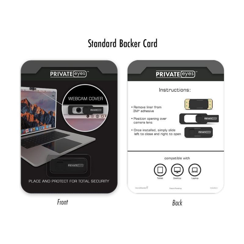Private Eyes Webcam Cover