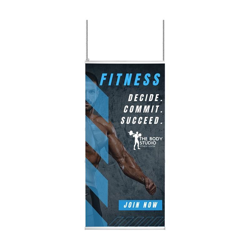 Hanging Banner with Hardware, Full Color