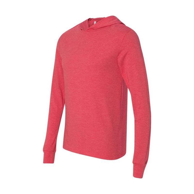 BELLA+CANVAS Unisex Jersey Hooded Long Sleeve Tee