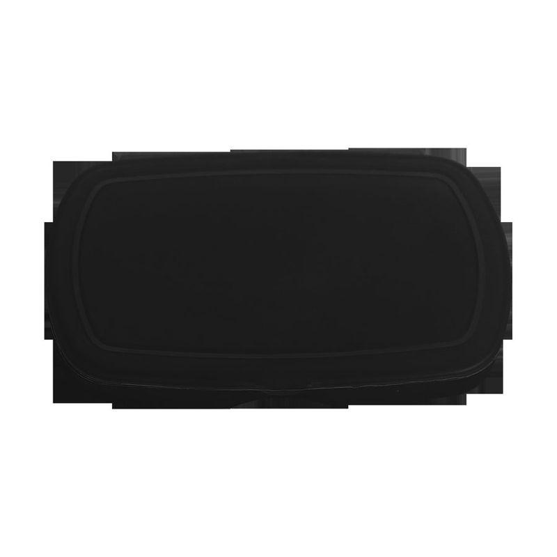 Oval Living Hinge Compact Case