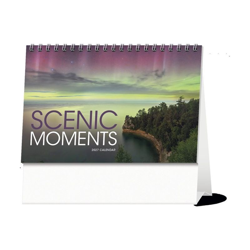Scenic Moments Large Desk Calendar