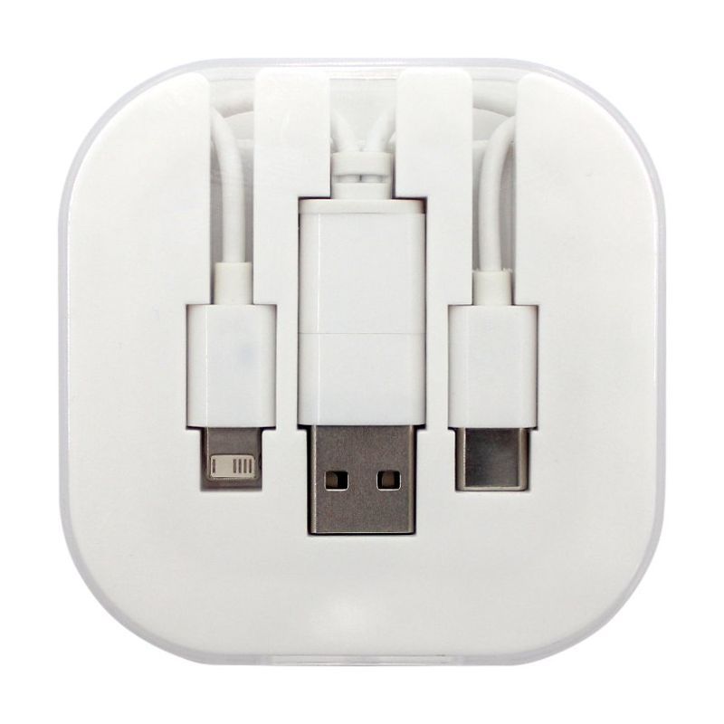 Charging Cable Case with Phone Stand