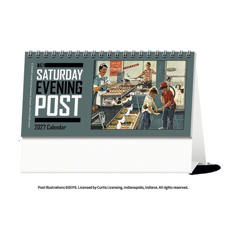 The Saturday Evening Post Desk Calendar