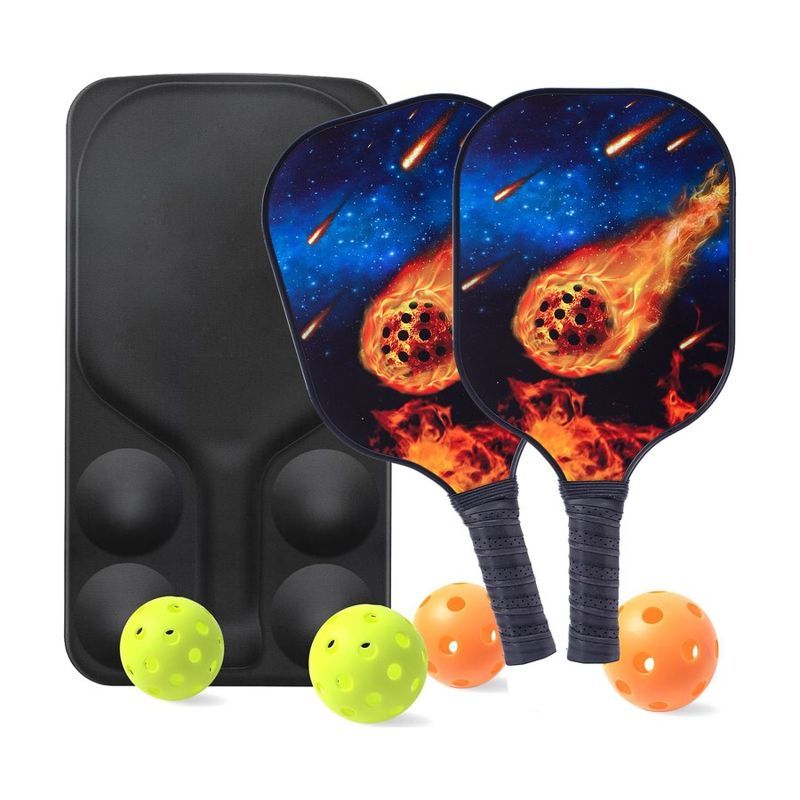 Pickleball Paddle and Ball Set with Carry Bag