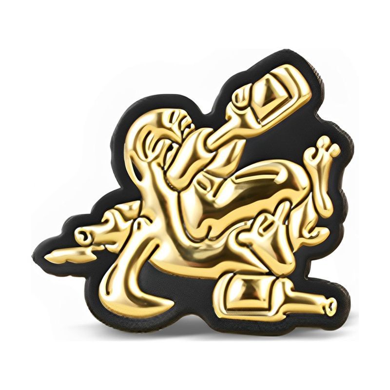 4" One Color Flex Patch