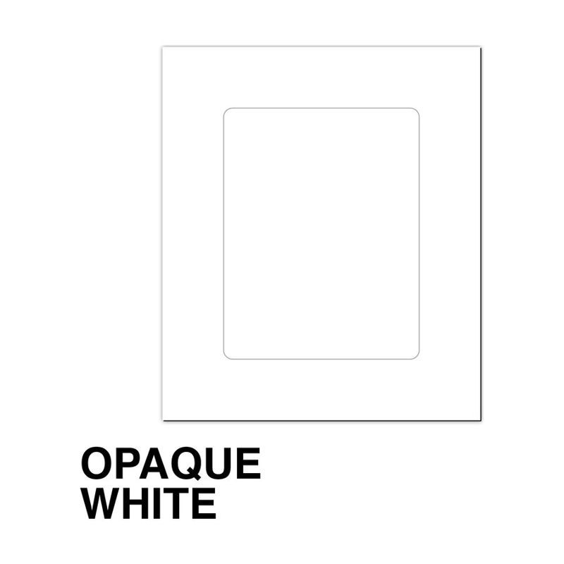 30 Mil Rectangle Center Picture Frame Magnet, Full Color