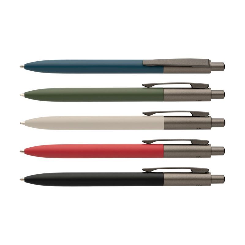 Koro Recycled Aluminum Gunmetal Trim Pen